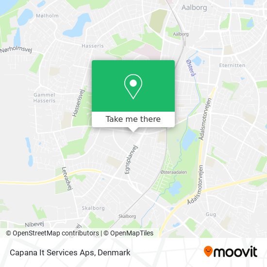 Capana It Services Aps map