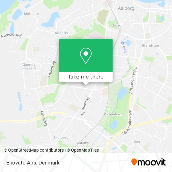 Enovato Aps map