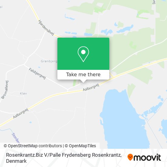 Rosenkrantz.Biz V / Palle Frydensberg Rosenkrantz map