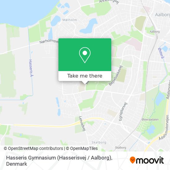 Hasseris Gymnasium (Hasserisvej / Aalborg) map