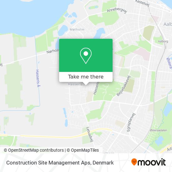 Construction Site Management Aps map