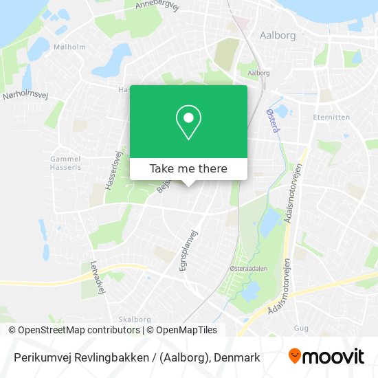 Perikumvej Revlingbakken / (Aalborg) map