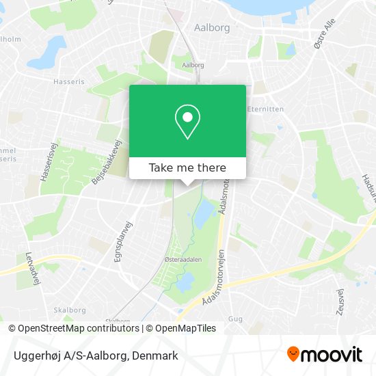 Uggerhøj A/S-Aalborg map