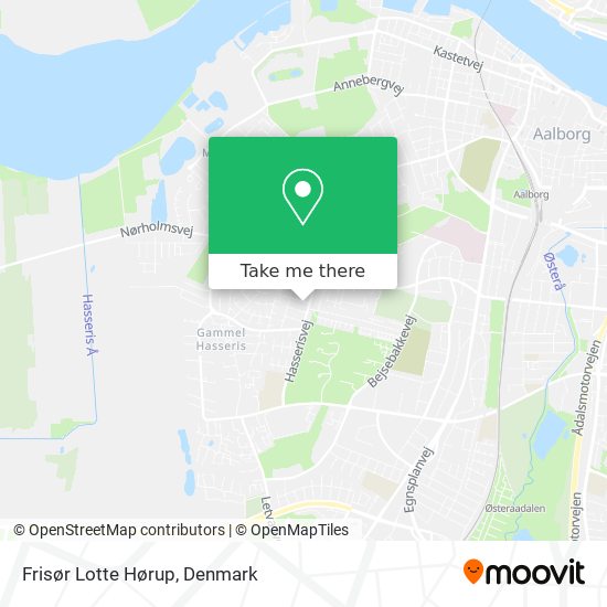 Frisør Lotte Hørup map