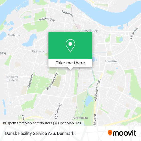 Dansk Facility Service A/S map