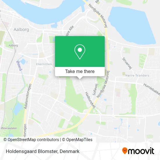 Holdensgaard Blomster map