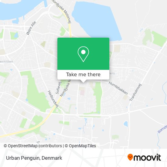 Urban Penguin map