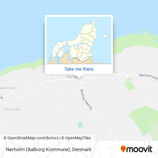 Nørholm (Aalborg Kommune) map