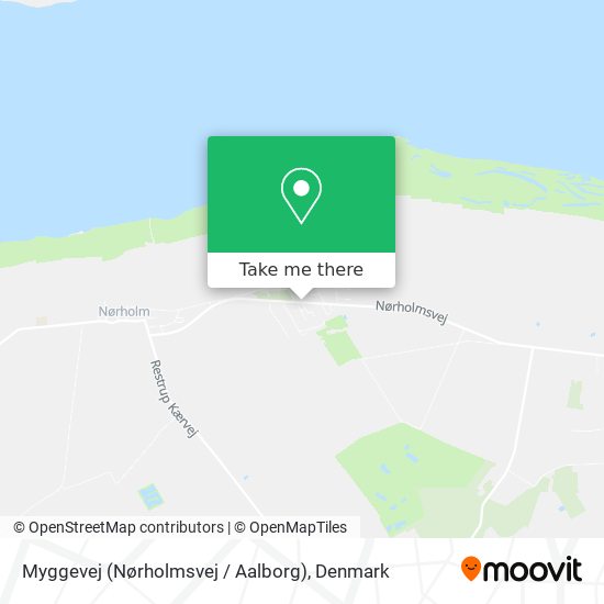 Myggevej (Nørholmsvej / Aalborg) map