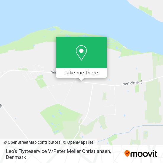 Leo's Flytteservice V / Peter Møller Christiansen map