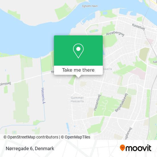 Nørregade 6 map