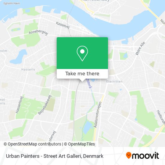 Urban Painters - Street Art Galleri map