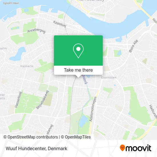 Wuuf Hundecenter map
