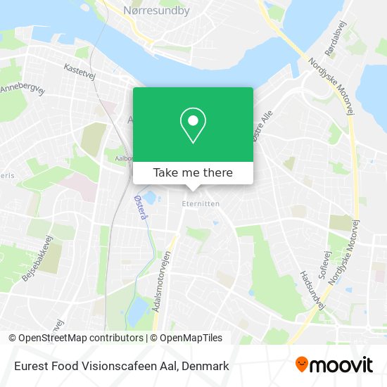 Eurest Food Visionscafeen Aal map
