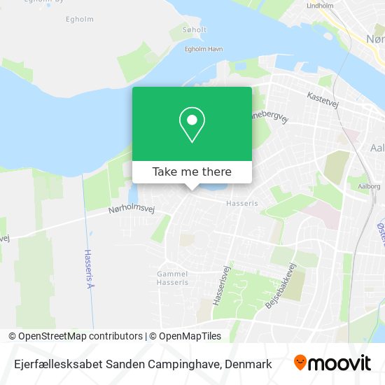 Ejerfællesksabet Sanden Campinghave map