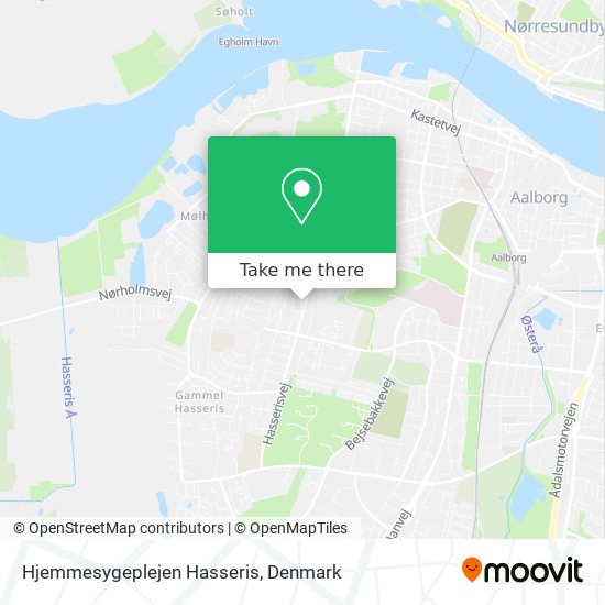 Hjemmesygeplejen Hasseris map