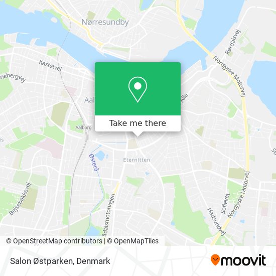 Salon Østparken map