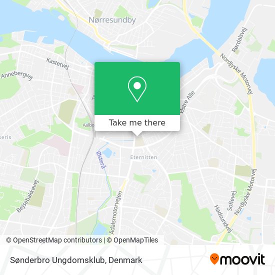 Sønderbro Ungdomsklub map