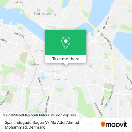 Sjællandsgade Bageri V/ Ala Adel Ahmad Mohammad map