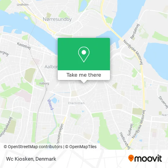 Wc Kiosken map