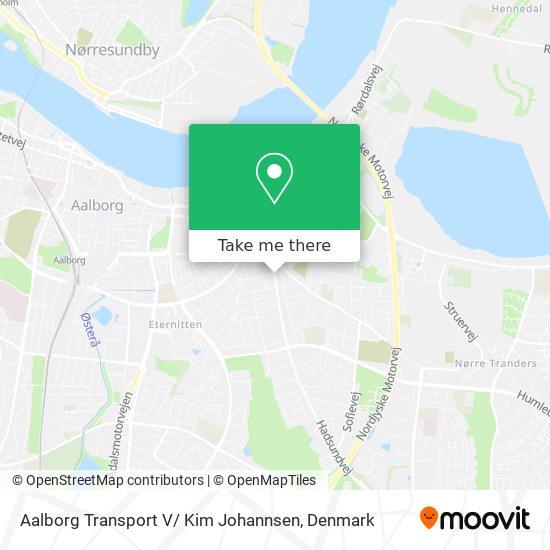 Aalborg Transport V/ Kim Johannsen map