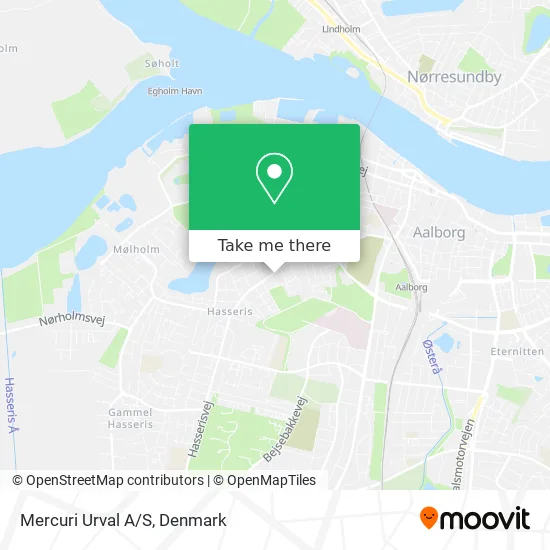 Mercuri Urval A/S map