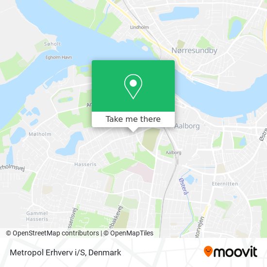Metropol Erhverv i/S map