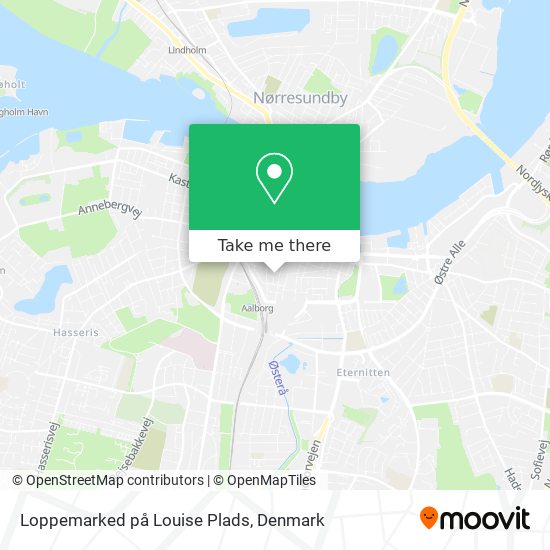 Loppemarked på Louise Plads map