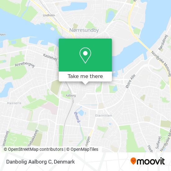 Danbolig Aalborg C map