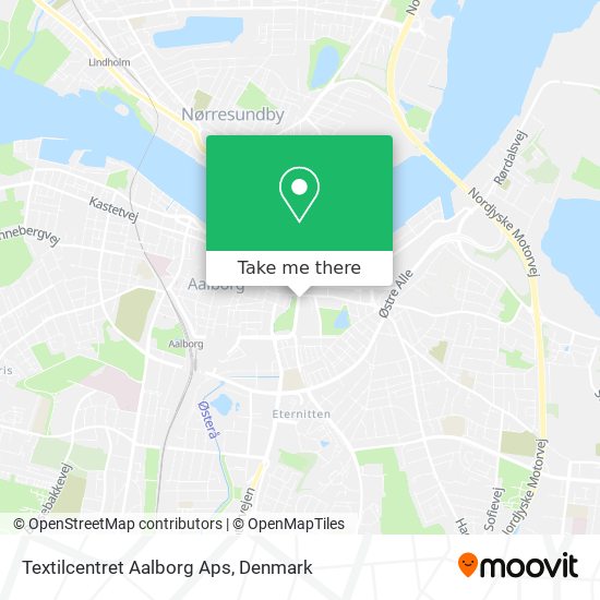 Textilcentret Aalborg Aps map