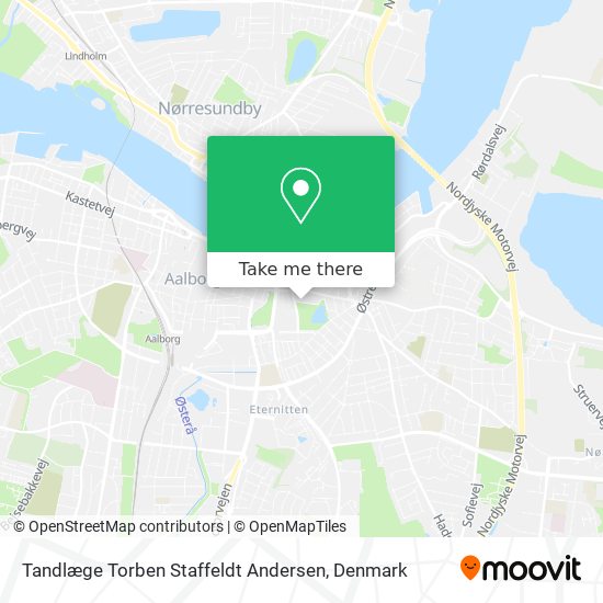 Tandlæge Torben Staffeldt Andersen map