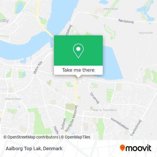 Aalborg Top Lak map