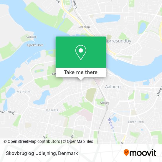 Skovbrug og Udlejning map