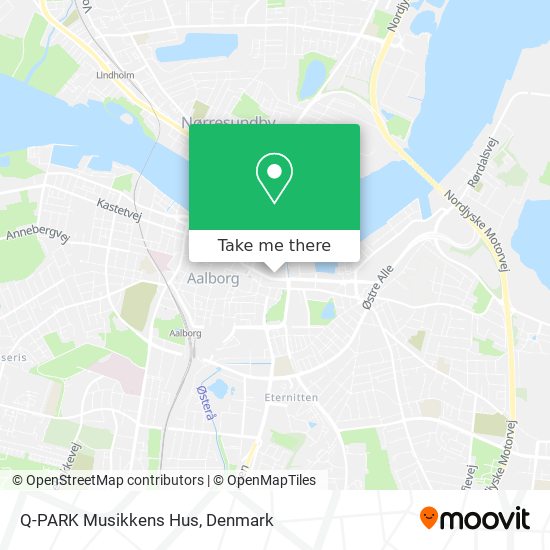 Q-PARK Musikkens Hus map