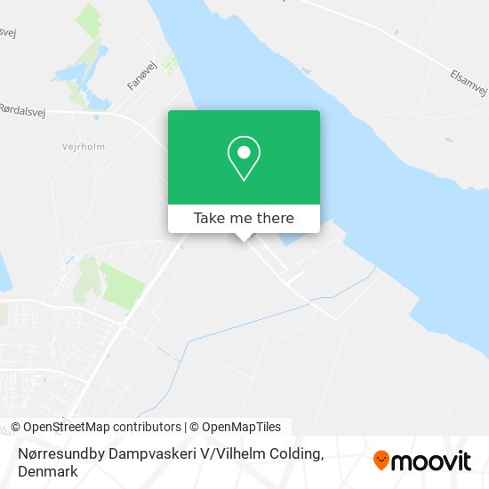 Nørresundby Dampvaskeri V / Vilhelm Colding map