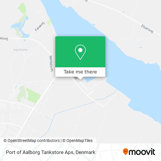 Port of Aalborg Tankstore Aps map