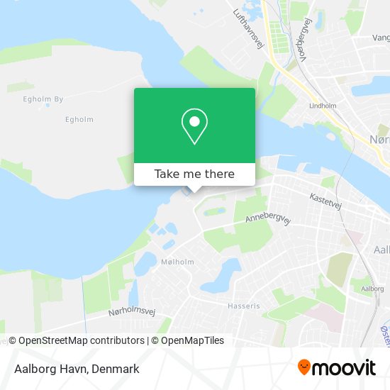 Aalborg Havn map