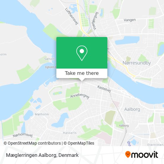 Mæglerringen Aalborg map