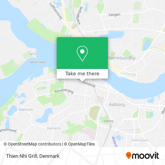 Thien Nhi Grill map