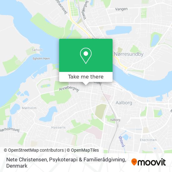 Nete Christensen, Psykoterapi & Familierådgivning map