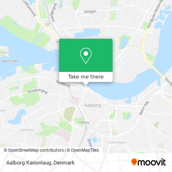 Aalborg Kanonlaug map