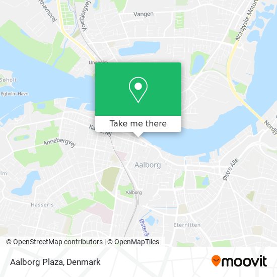 Aalborg Plaza map