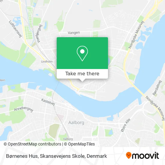 Børnenes Hus, Skansevejens Skole map