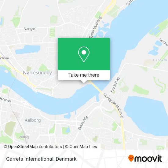 Garrets International map