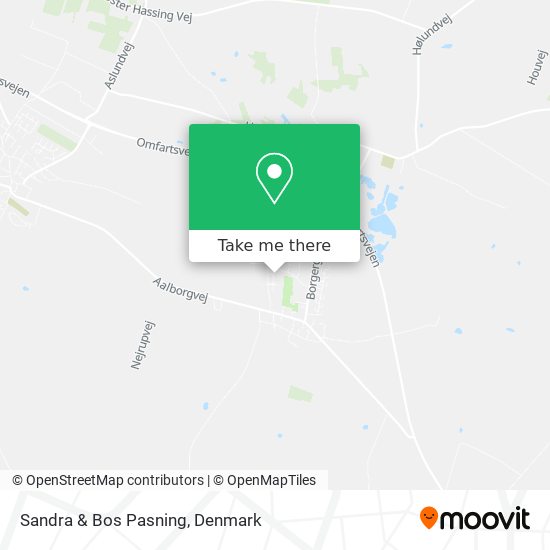 Sandra & Bos Pasning map