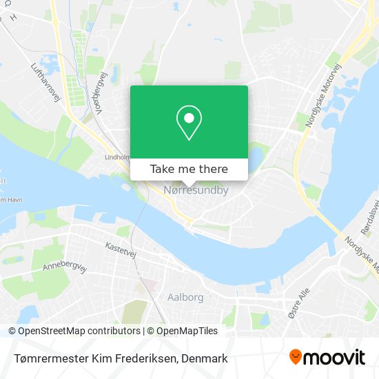 Tømrermester Kim Frederiksen map