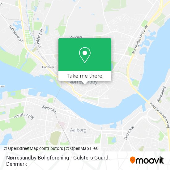 Nørresundby Boligforening - Galsters Gaard map