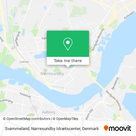 Svømmeland, Nørresundby Idrætscenter map