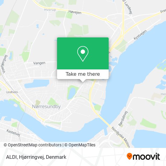 ALDI, Hjørringvej map