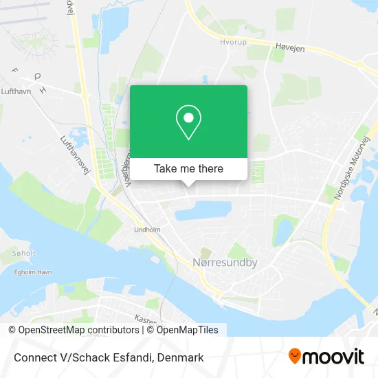 Connect V/Schack Esfandi map